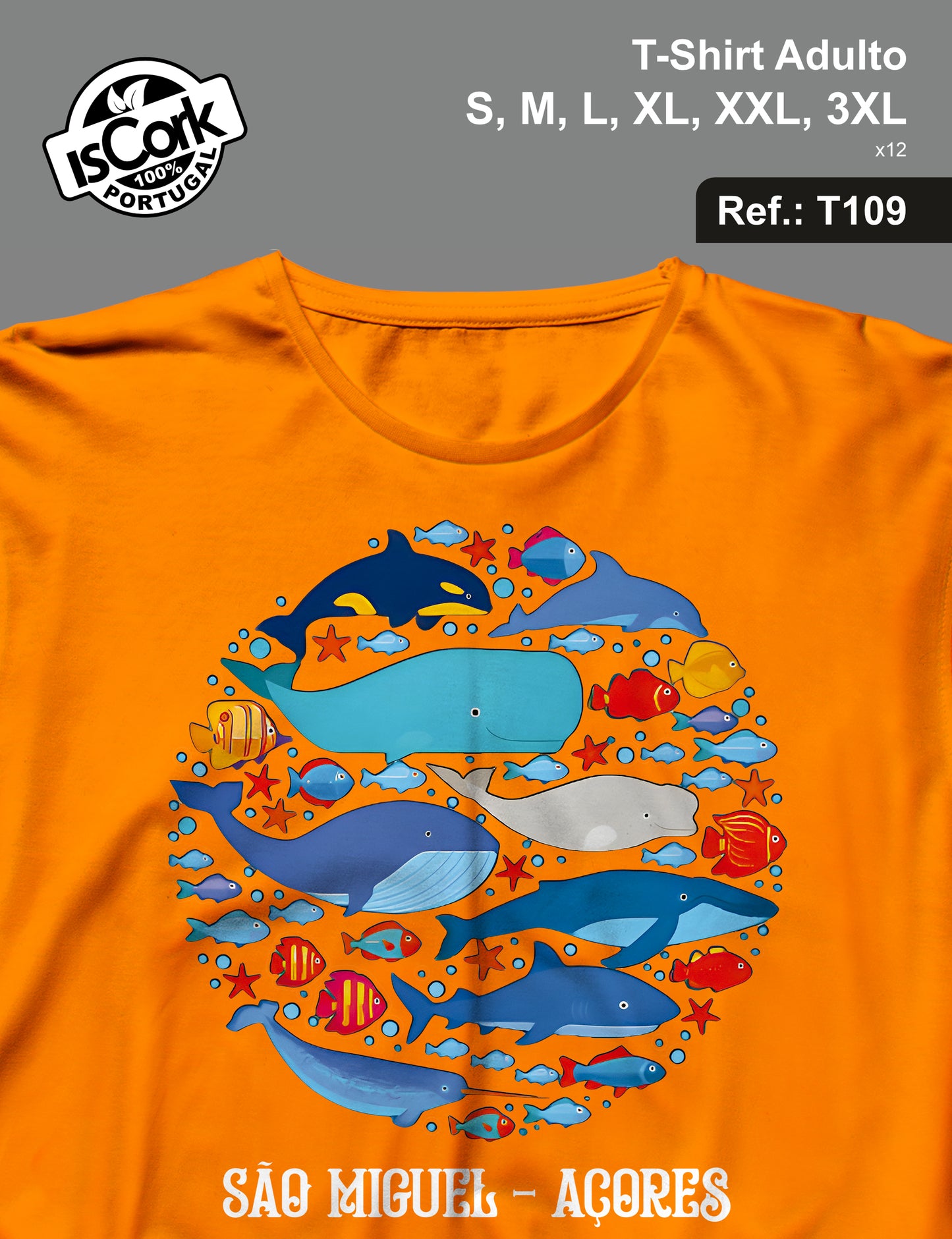 T-Shirt Adulto São Miguel G26