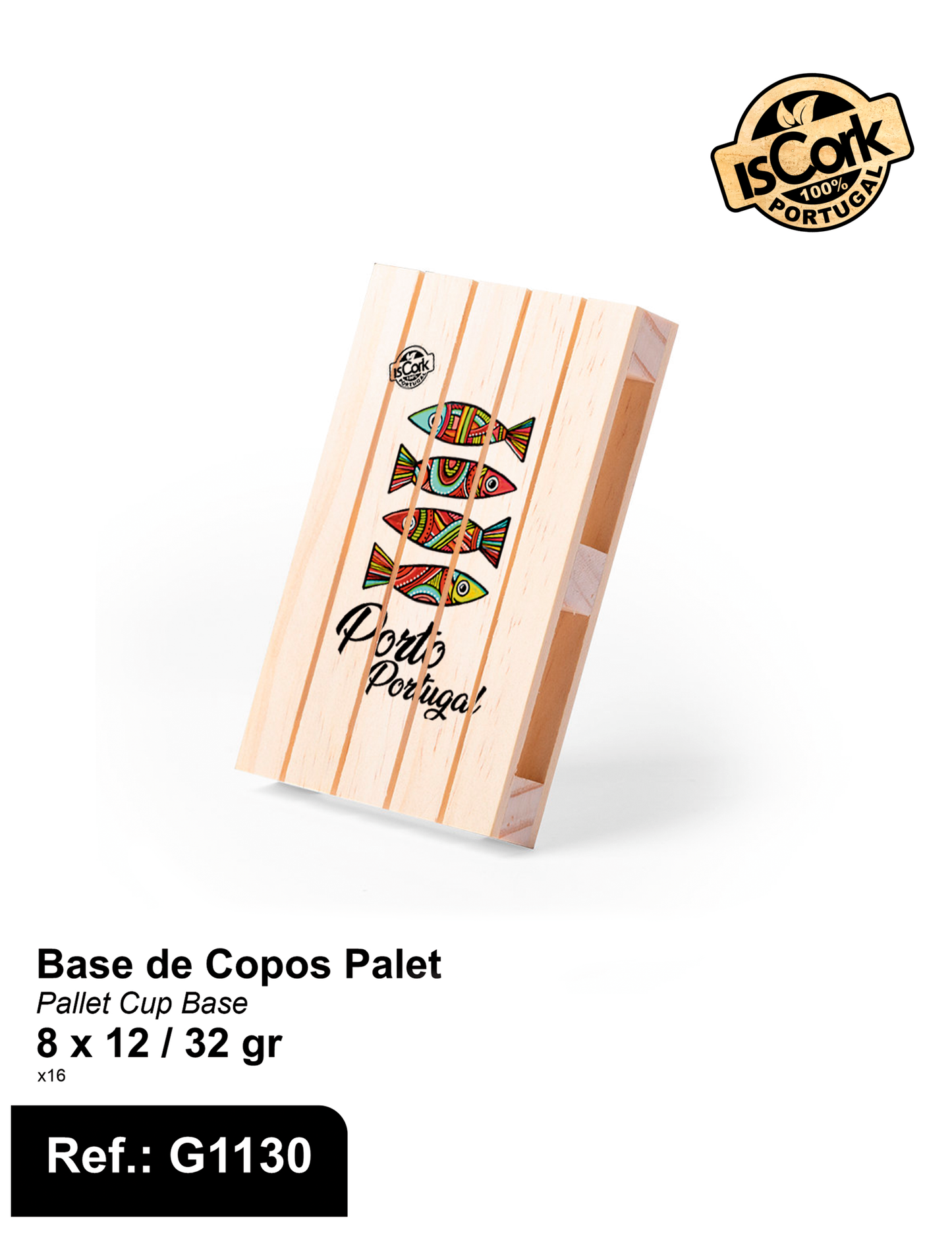 Base de Copos Palete Porto G295