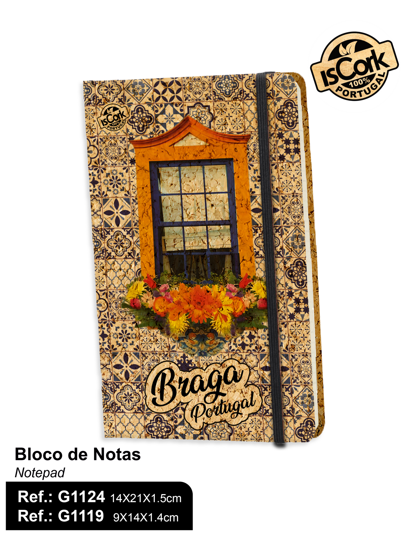 Bloco de Notas Cortiça Braga G327