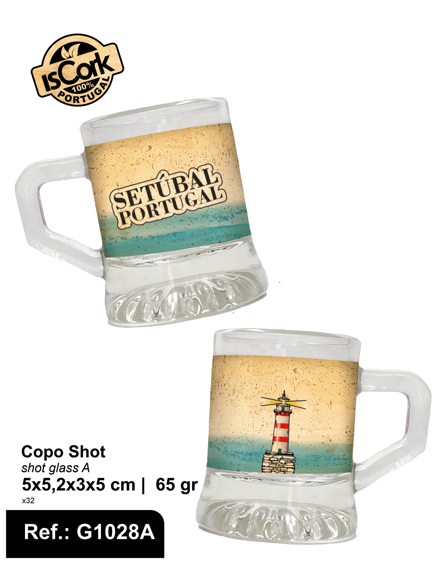 Copo Shot Setúbal G401