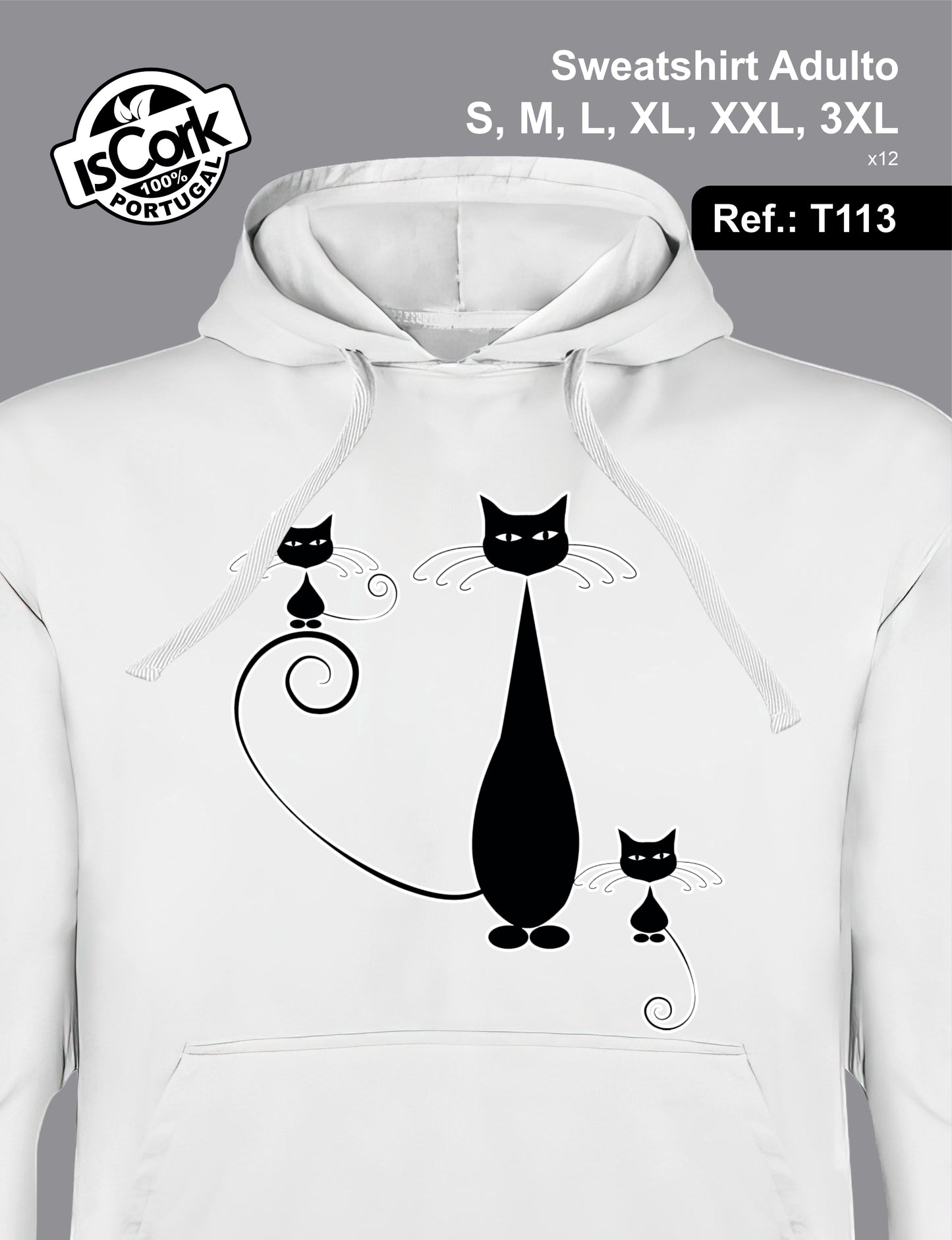 Sweatshirt Adulto Lisboa G40