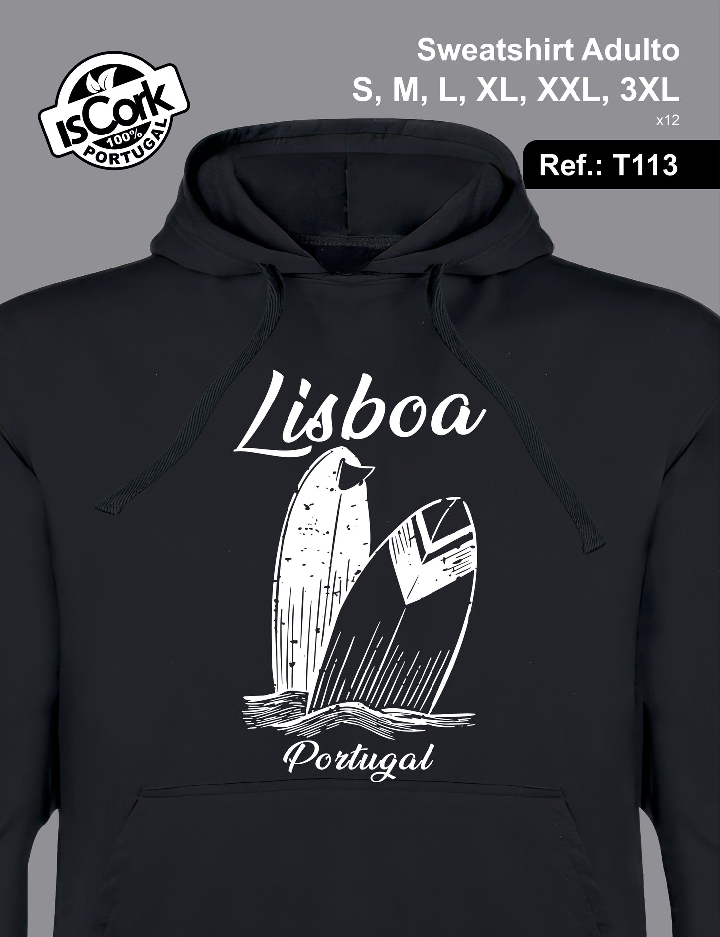 Sweatshirt Adulto Lisboa G480