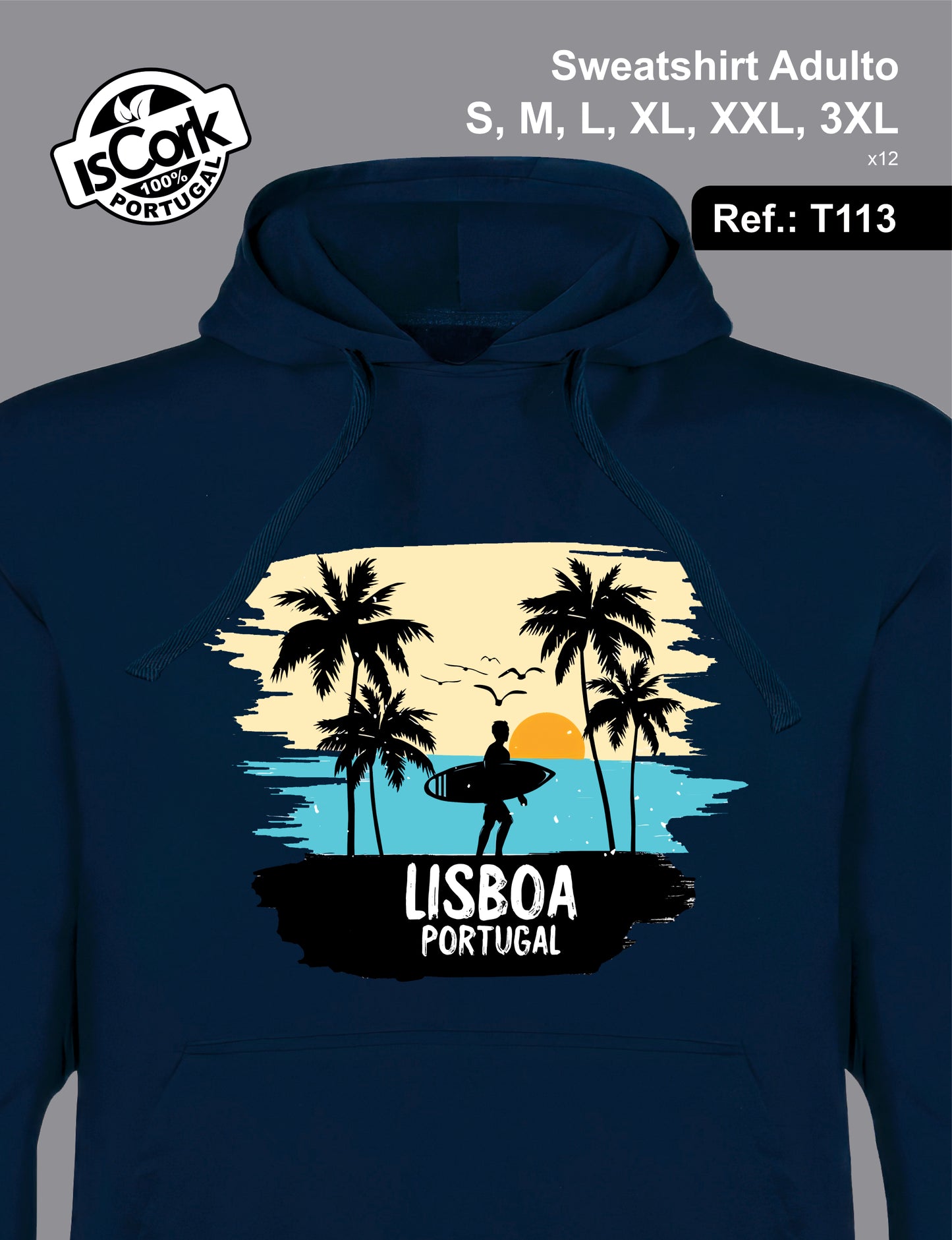 Sweatshirt Adulto Lisboa G510