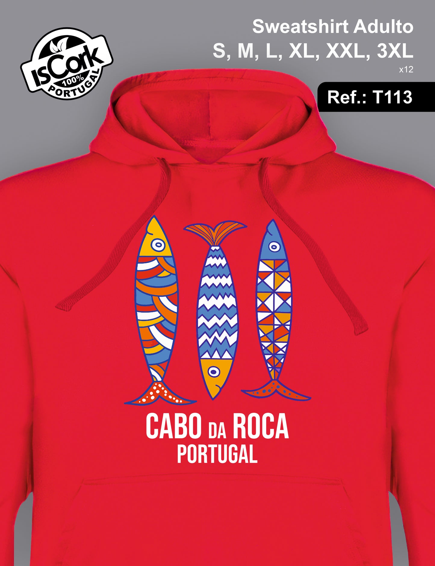 Sweatshirt Adulto Cabo da Roca G513