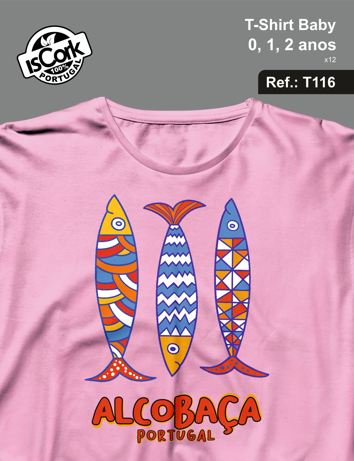 T-Shirt Baby Alcobaça G513