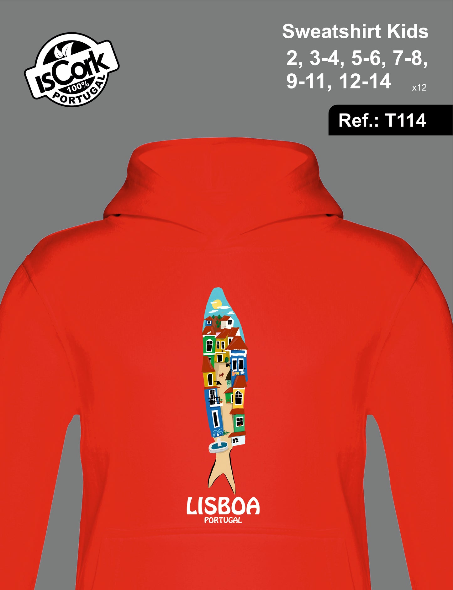 Sweatshirt Kids Lisboa G578