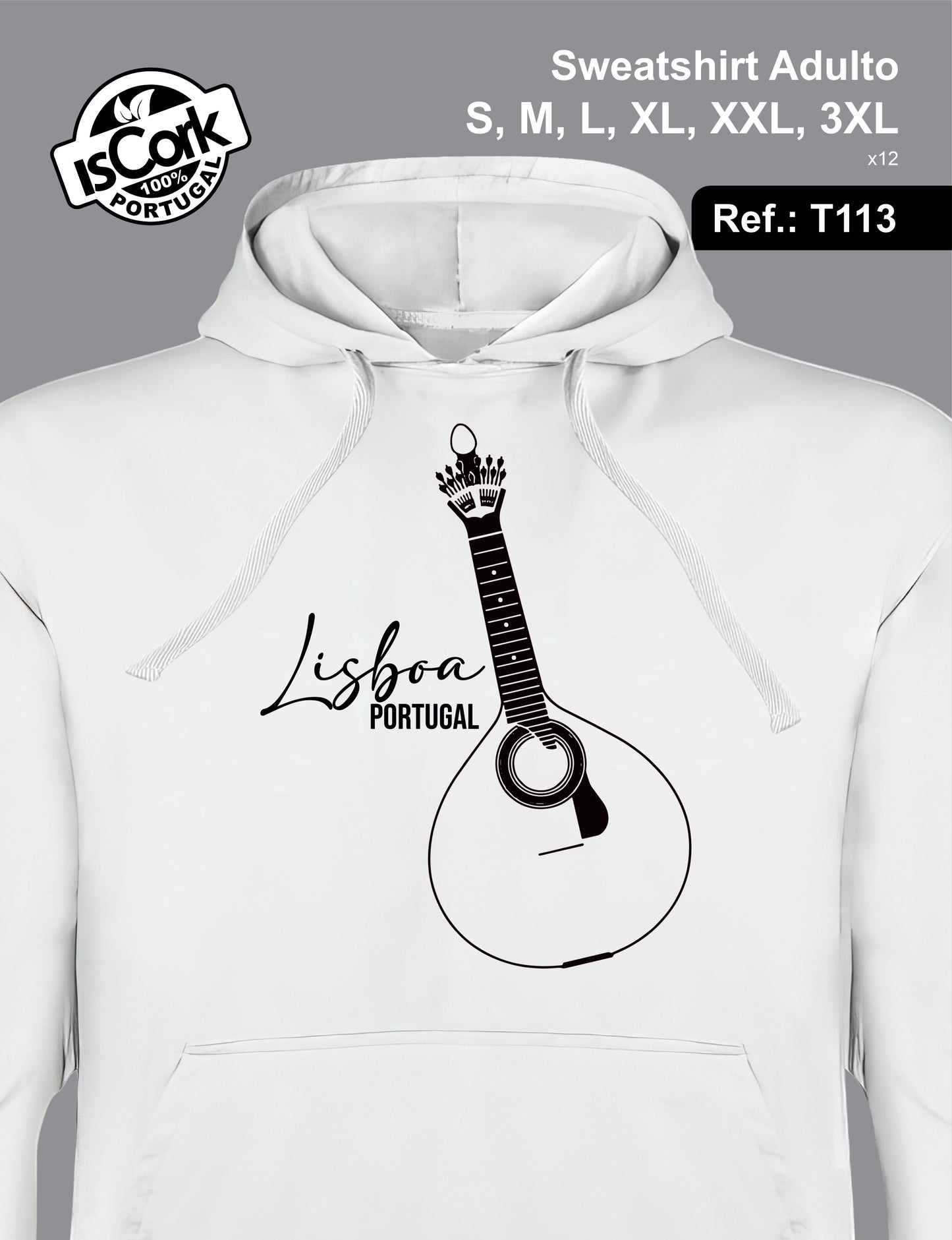 Sweatshirt Adulto Lisboa G580