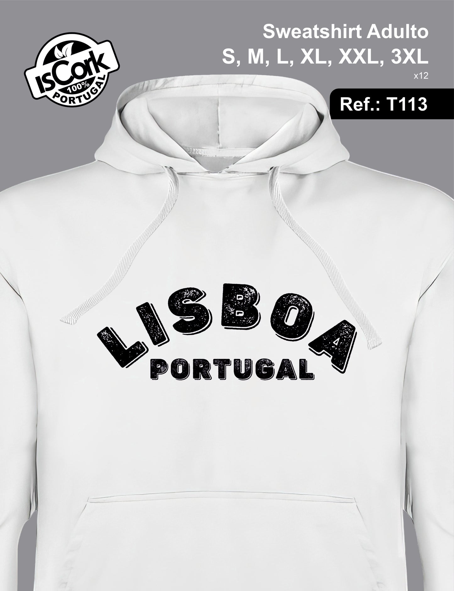 Sweatshirt Adulto Lisboa G583