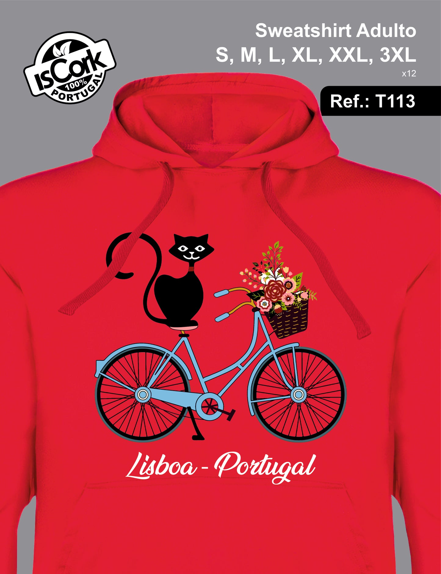 Sweatshirt Adulto Lisboa G590