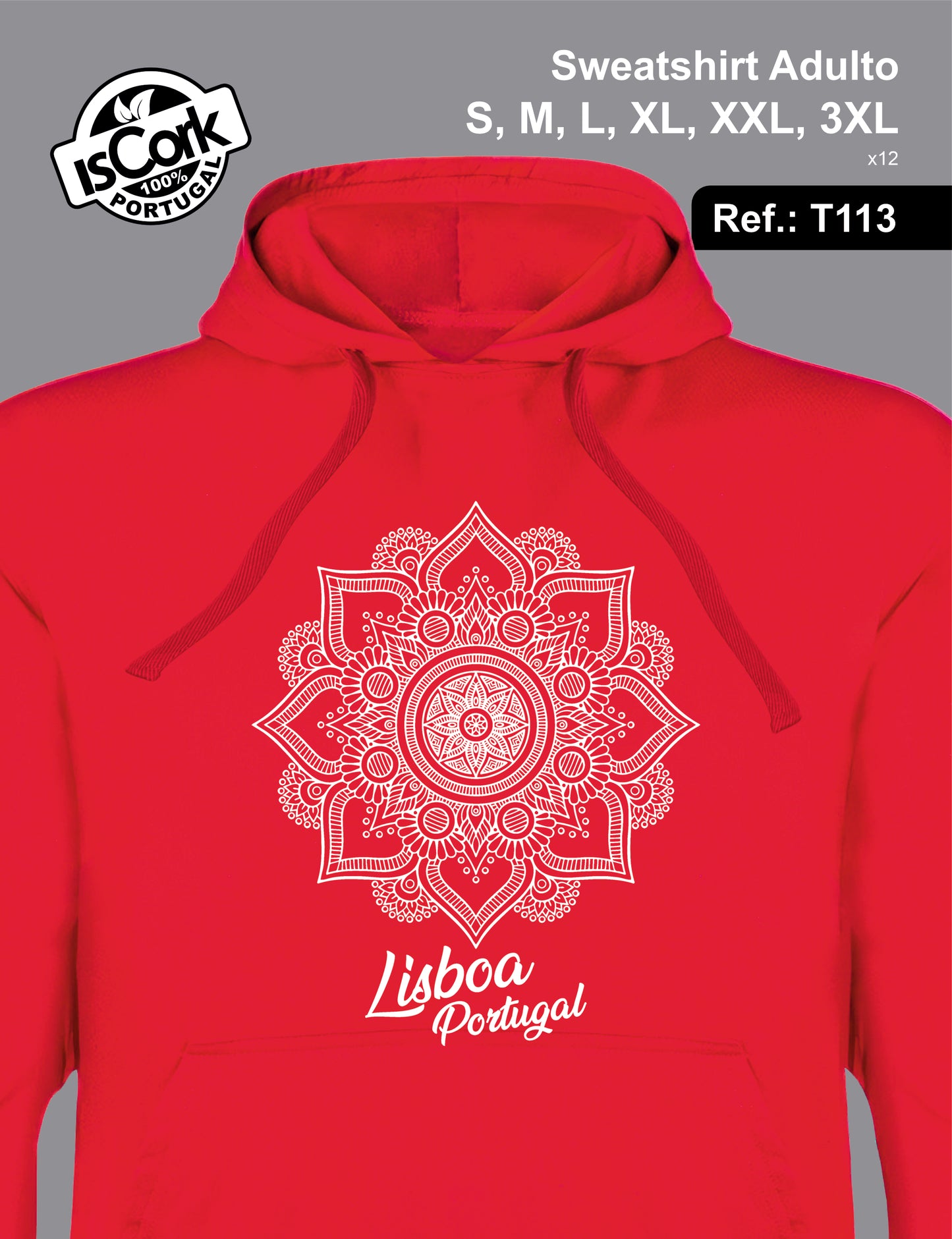 Sweatshirt Adulto Lisboa G610