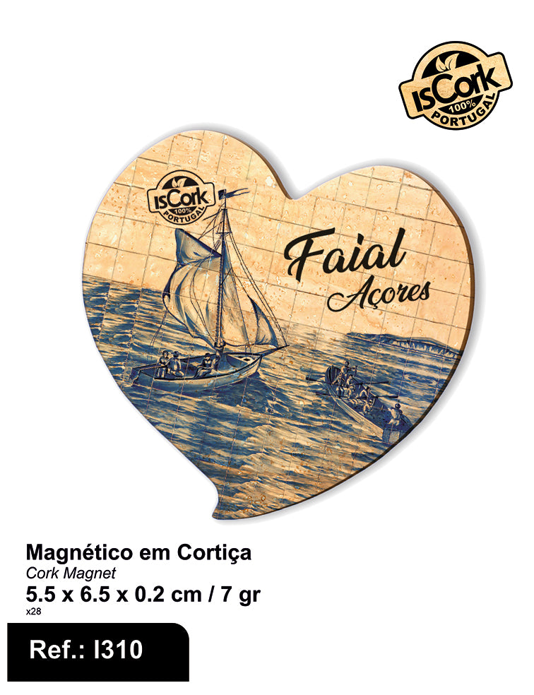 Magnético Coração Faial G629
