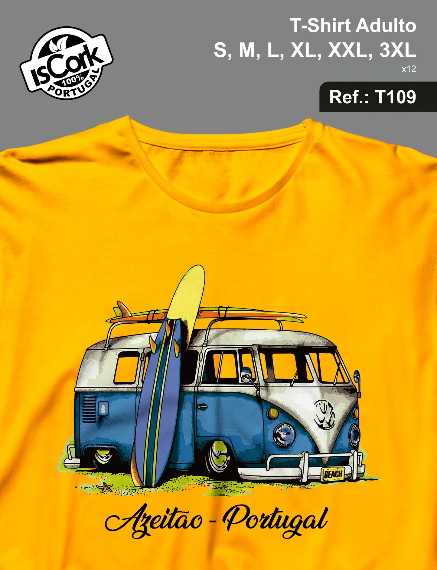 T-Shirt Adulto Azeitão G65