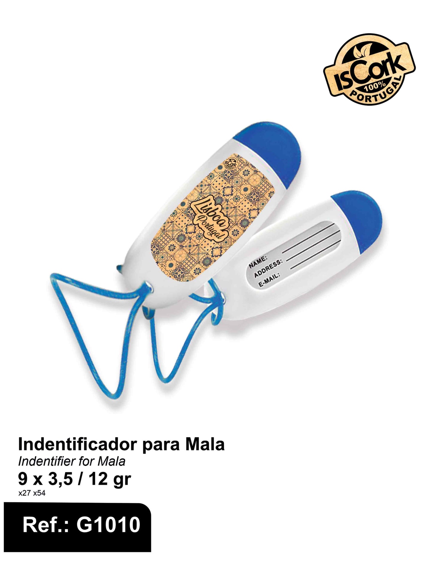 Identificador para mala Lisboa G876