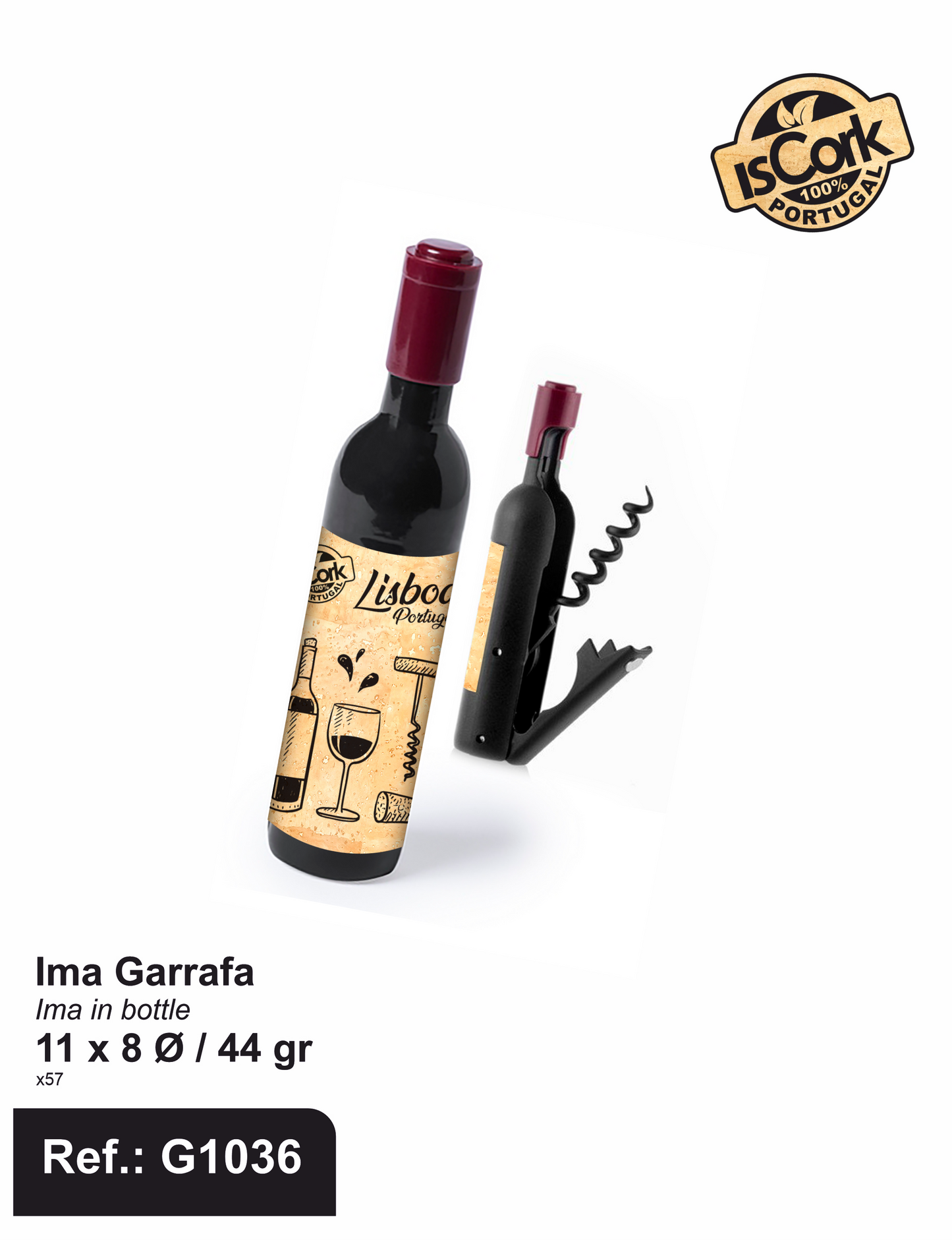 Íman garrafa Lisboa G877