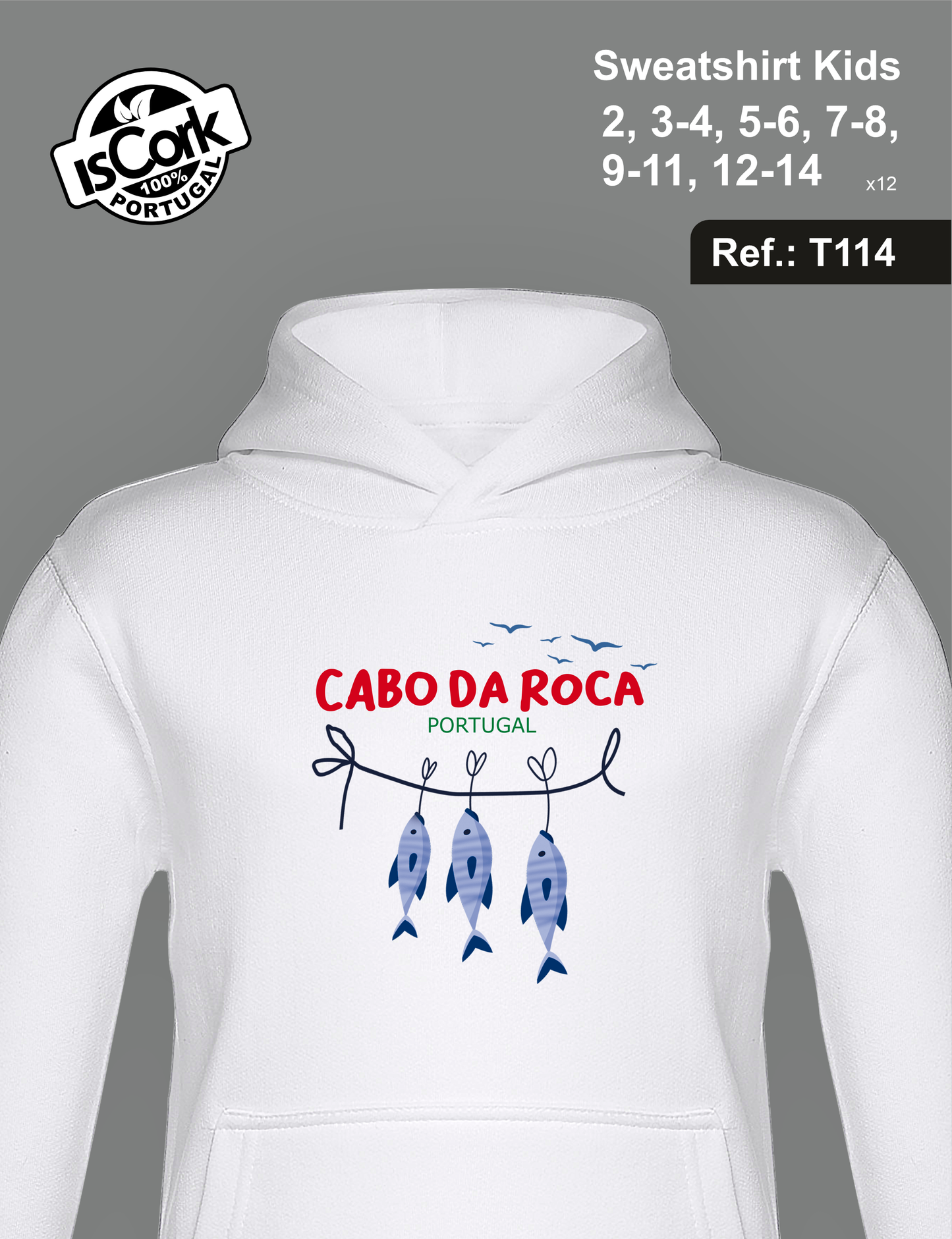 Sweatshirt Kids Cabo da Roca G896