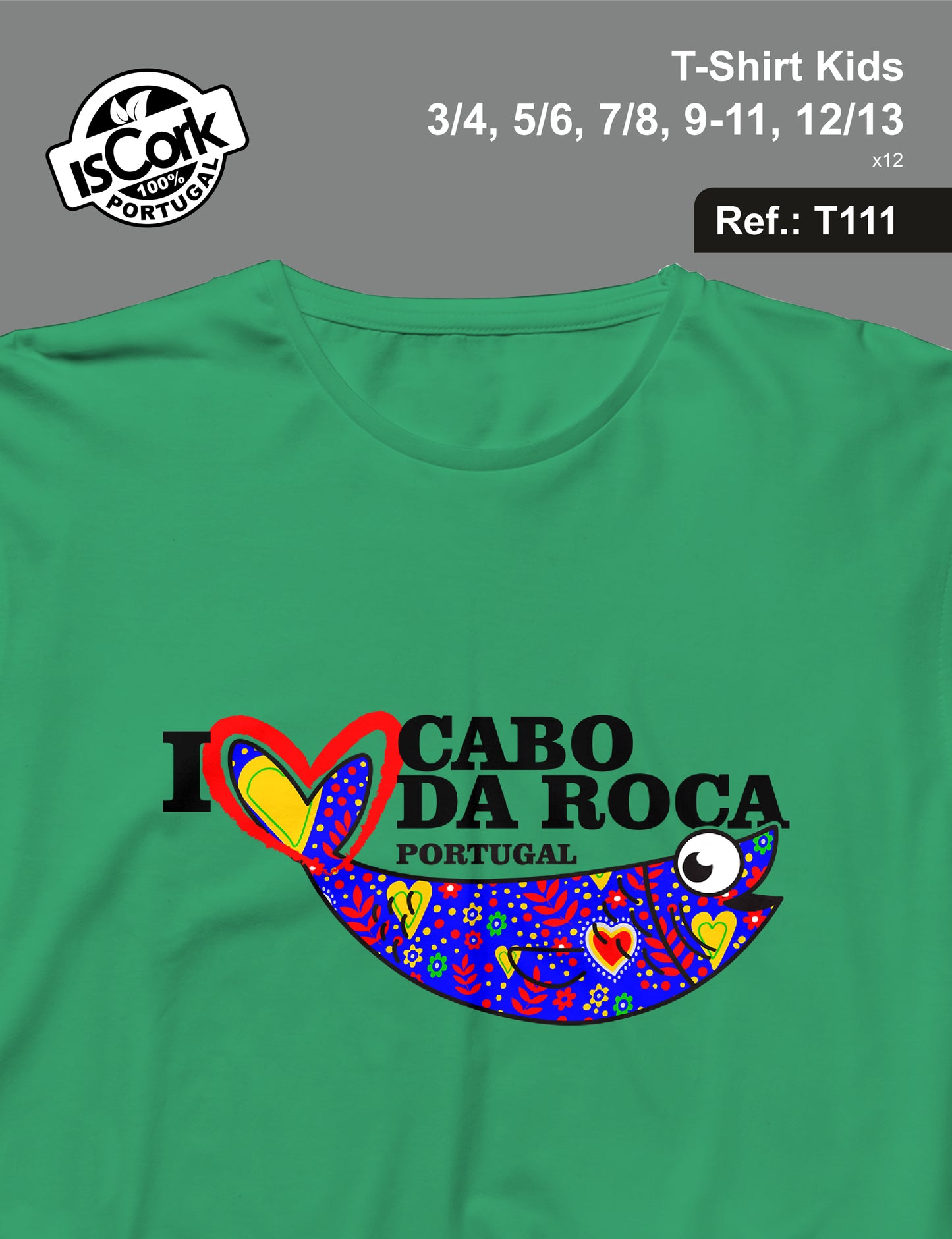 T-Shirt Kids Cabo da Roca G903