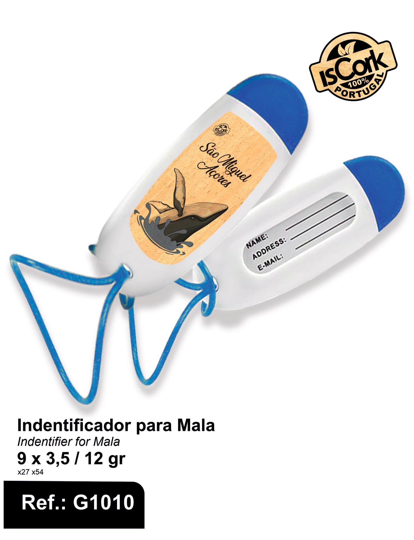 Identificador para mala São Miguel G956