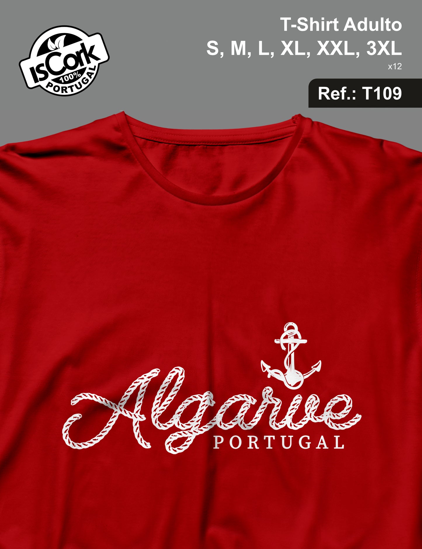 T-Shirt Adulto Algarve G978