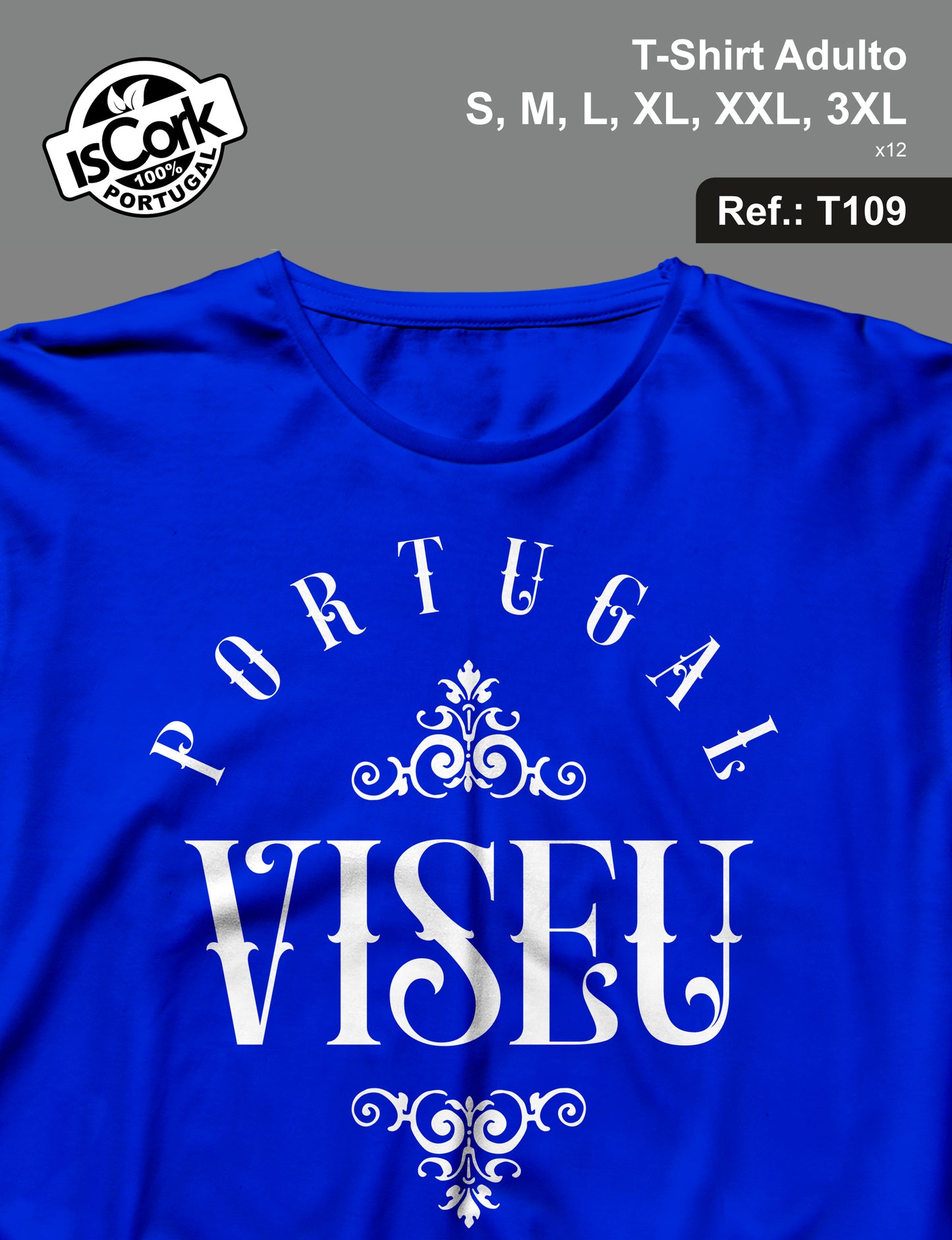 T-Shirt Adulto Viseu G986