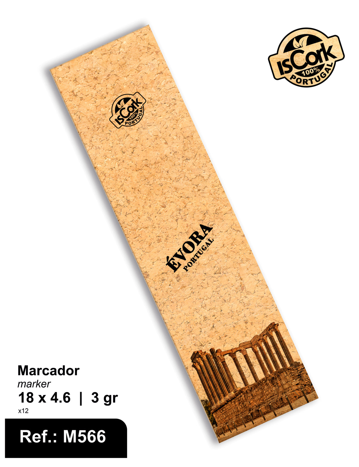 Marcador Retangular Évora I-02