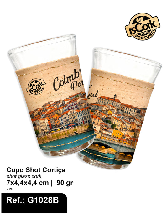 Copo Shot Cortiça Coimbra I-09