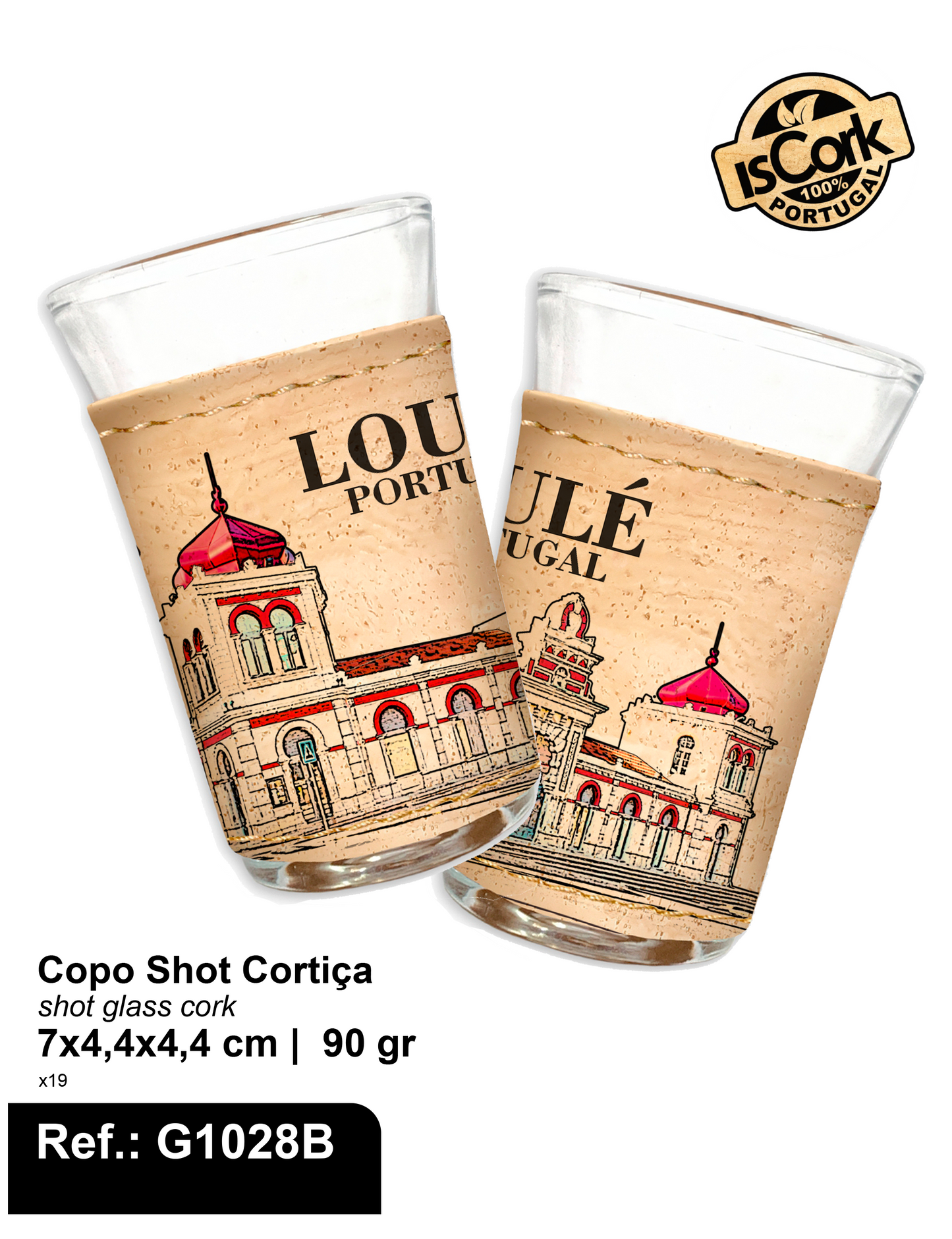 Copo Shot Cortiça Loulé I-18