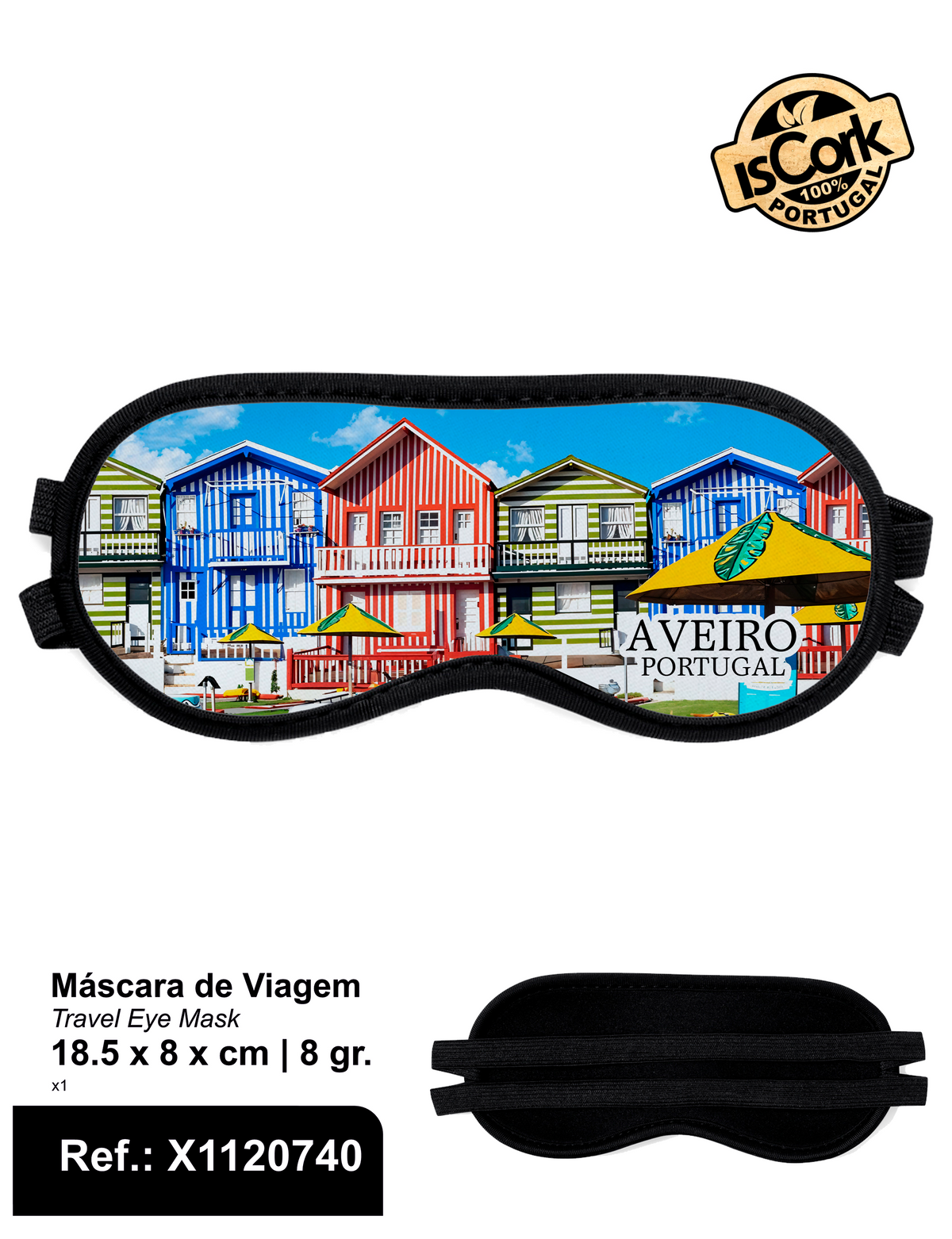 Máscara de Viagem Aveiro I-19