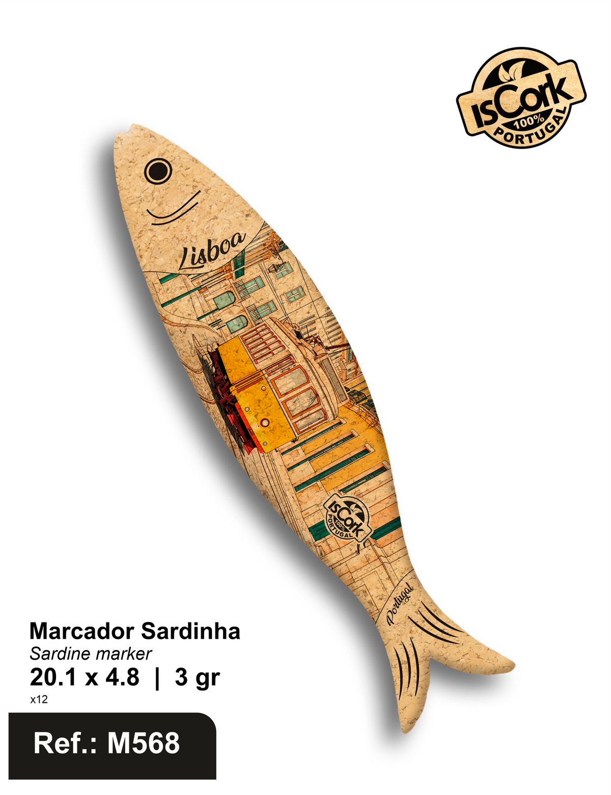 Marcador Sardinha Lisboa I-245