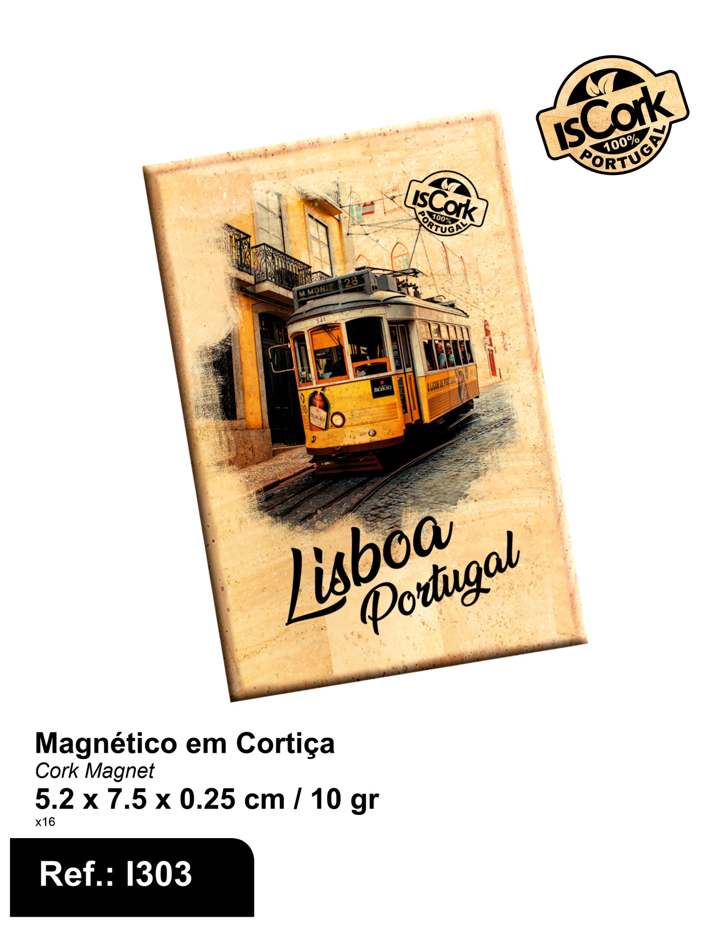Lisboa Magnético Cortiça I-246