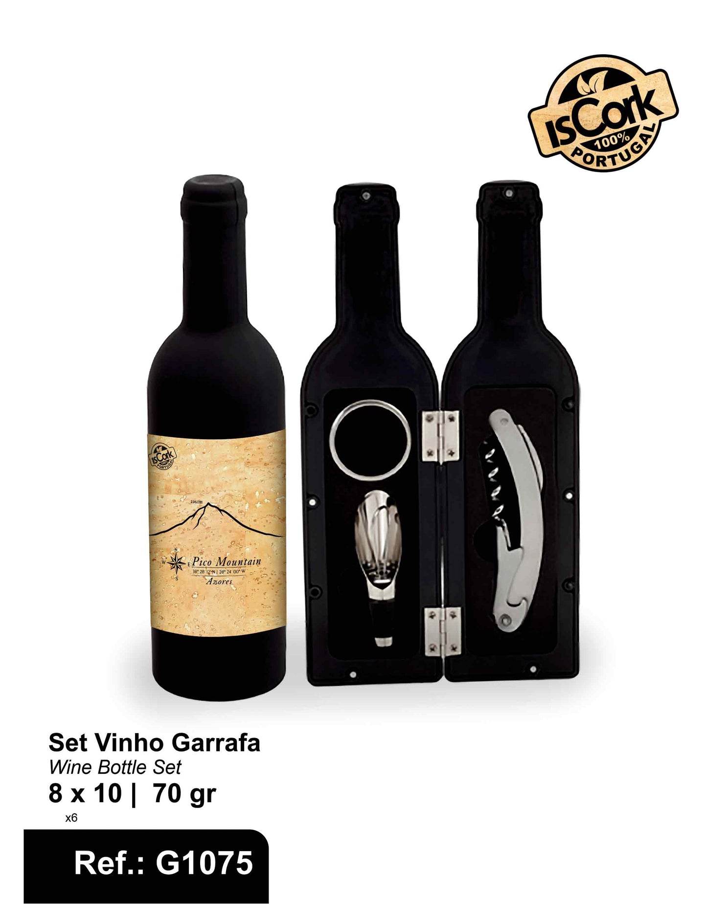 Set Vinhos Garrafa Pico I-24