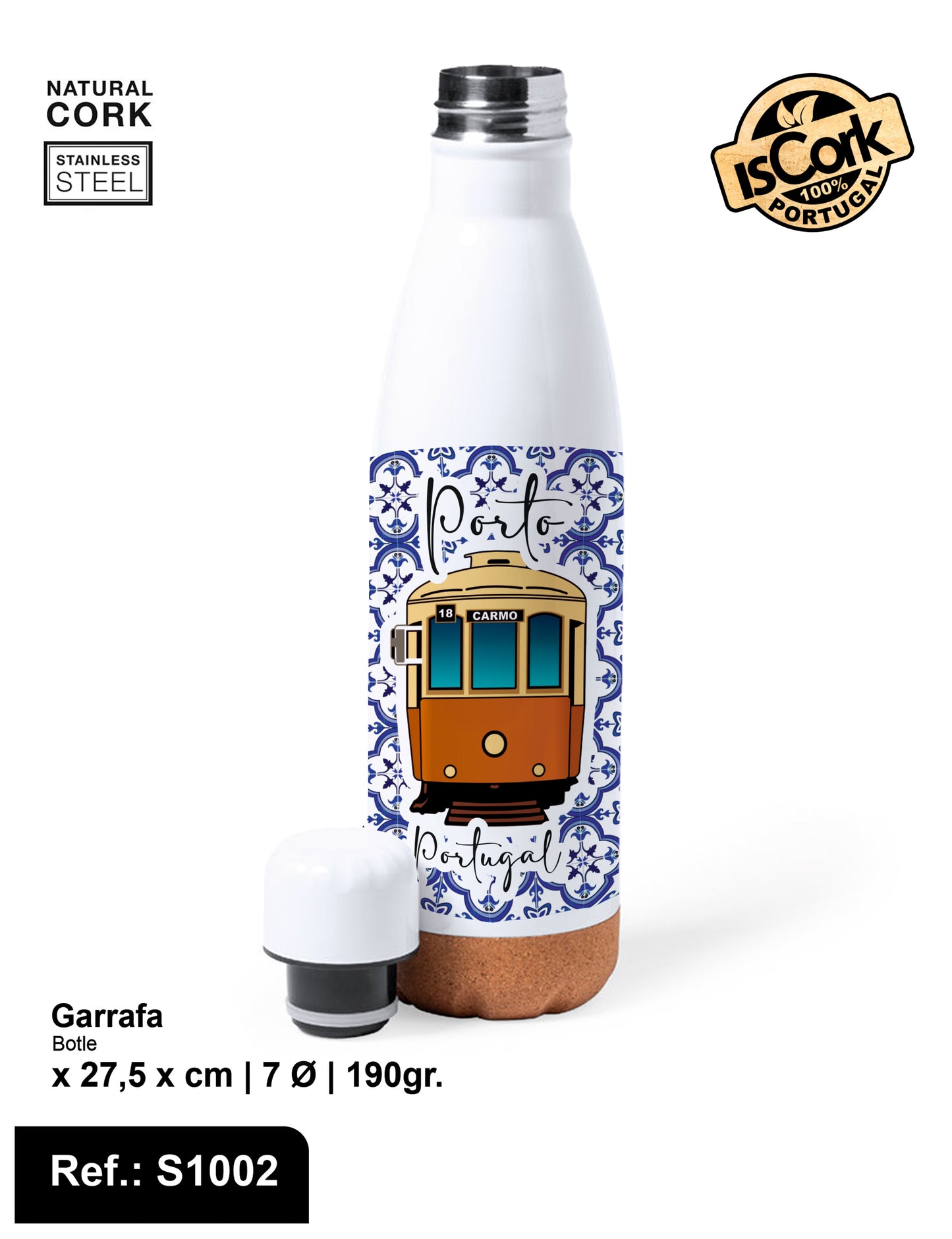 Garrafa Cortiça Porto I-28 + G874