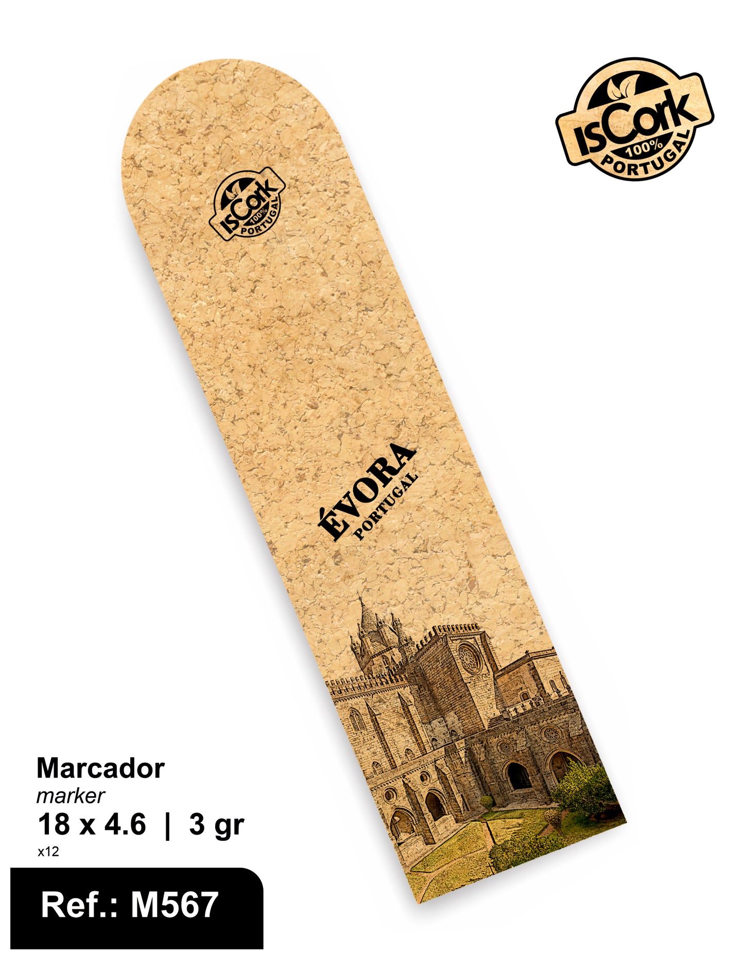Marcador Arredondado Évora I-28