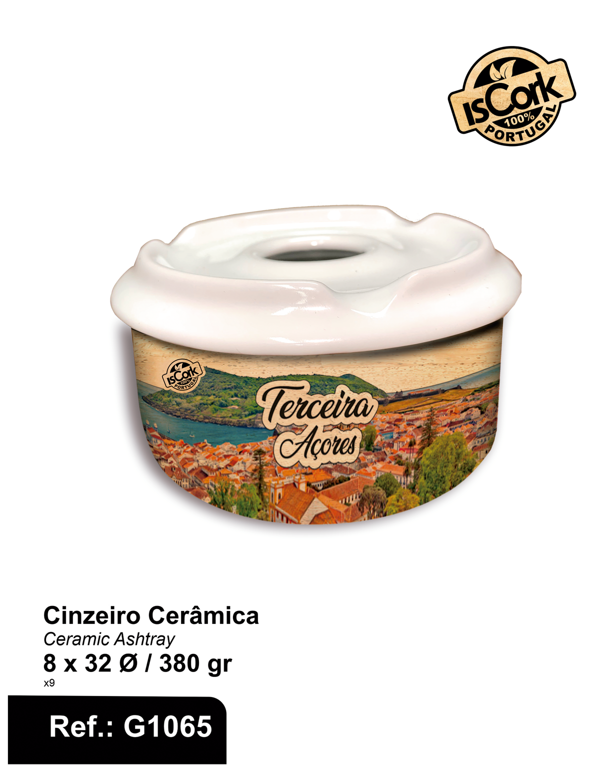 Cinzeiro Cerâmica Terceira I-38