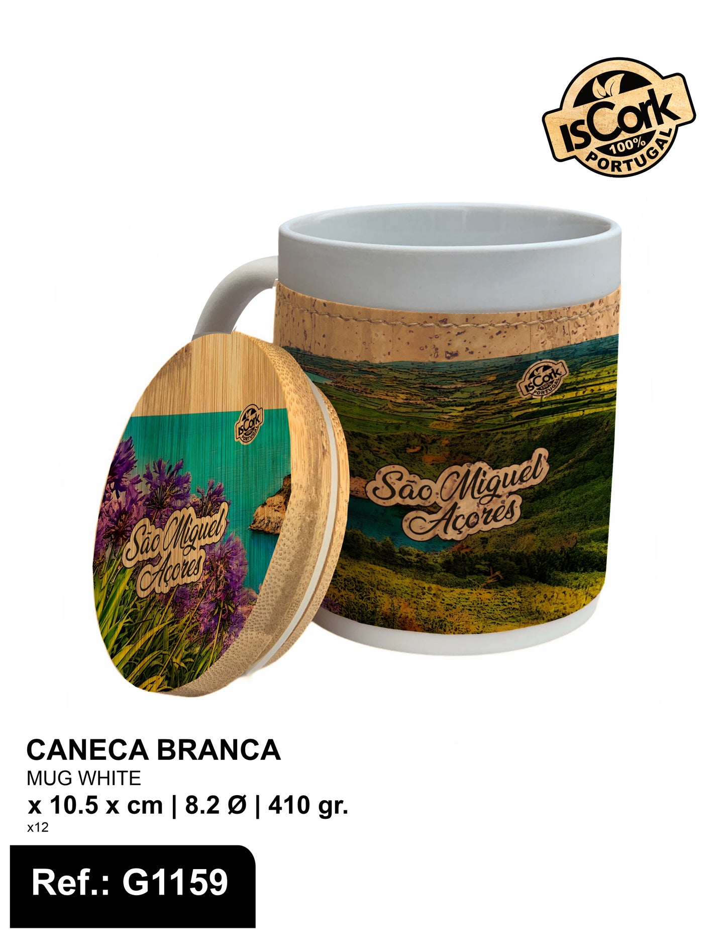 Caneca c/ Tampa São Miguel I-50