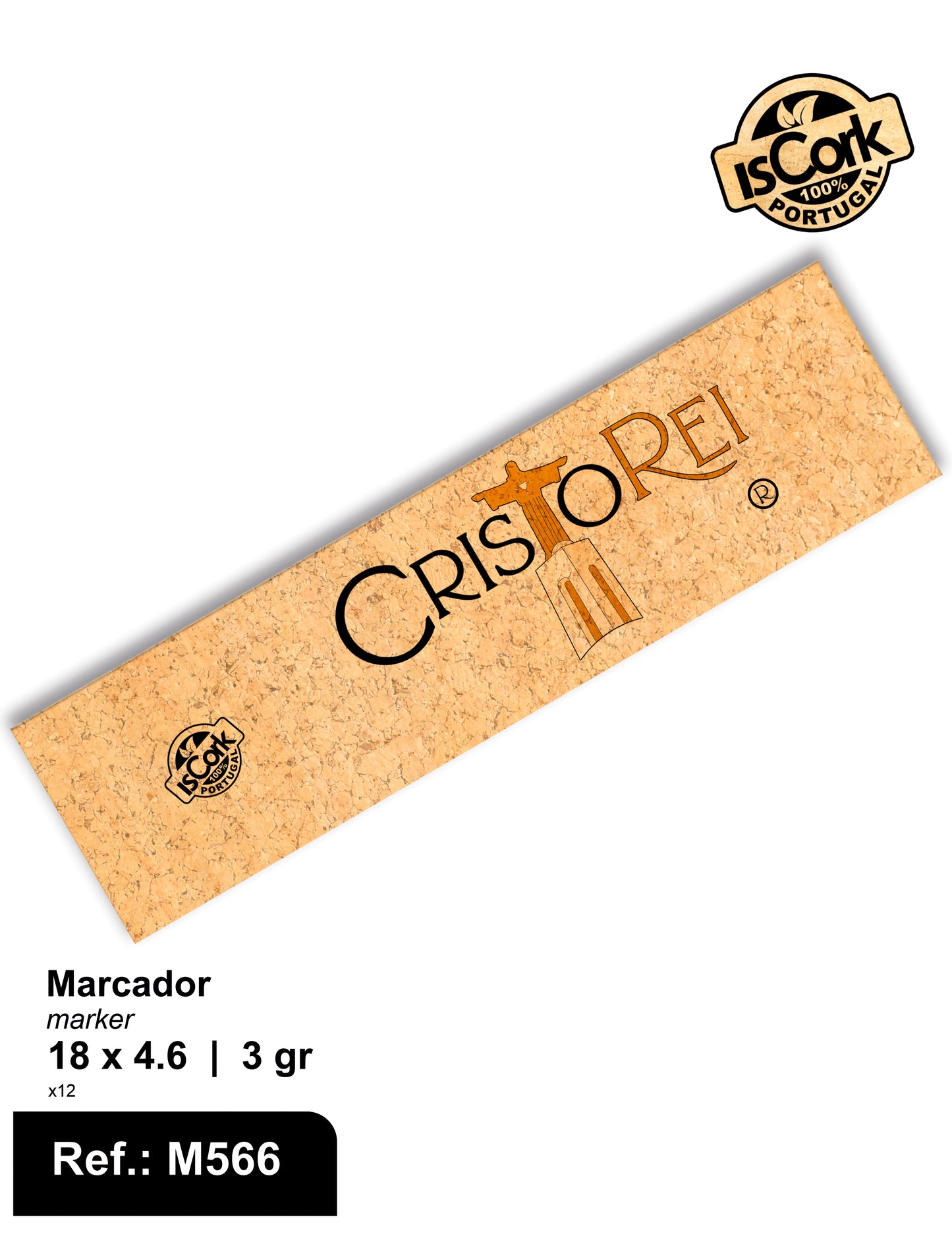 Marcador Retangular Cristo Rei I-51