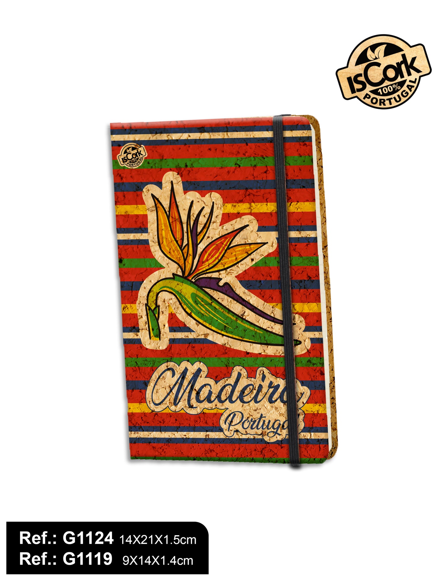 Bloco de Notas Cortiça Madeira I-64