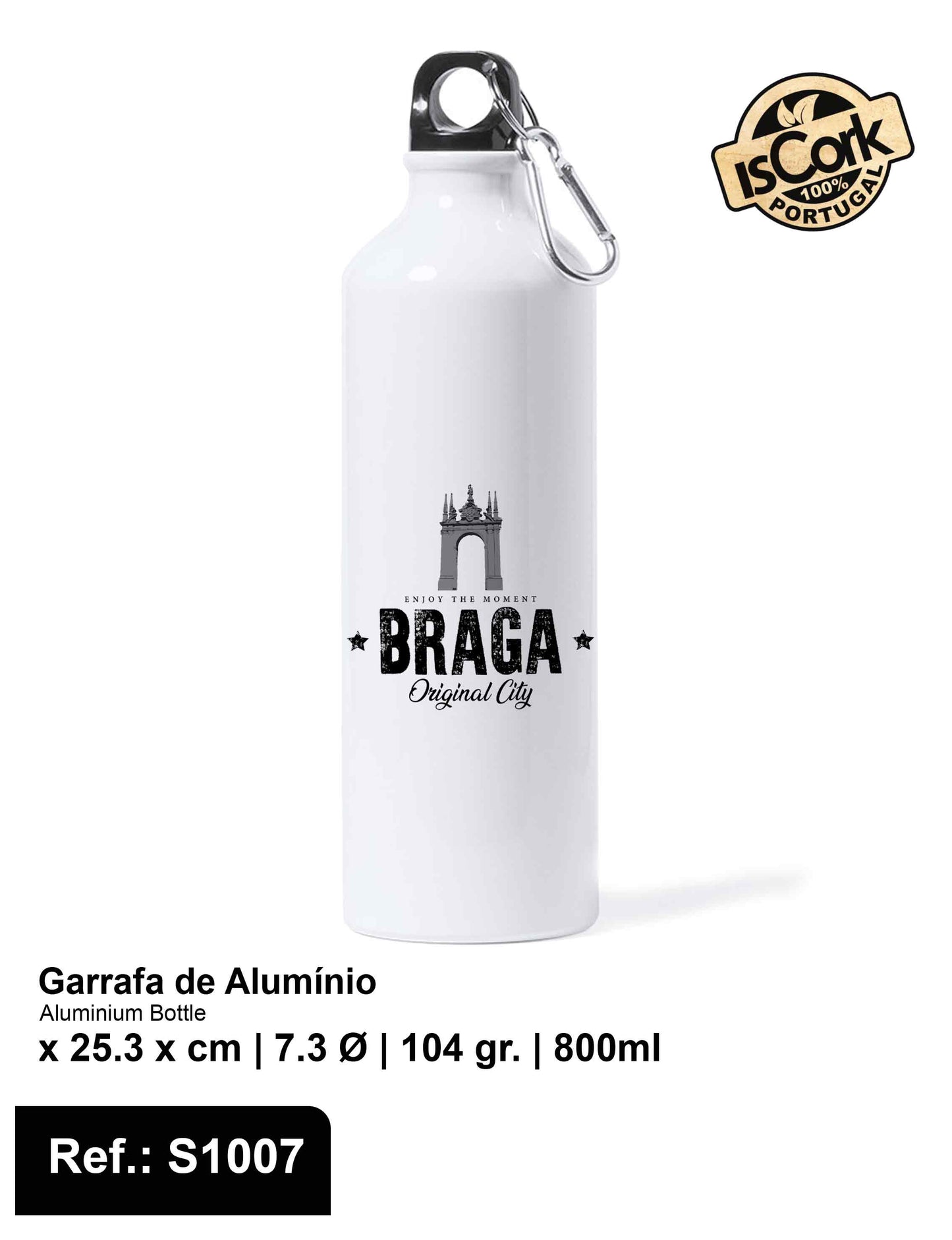 Garrafa Alumínio Braga I-599