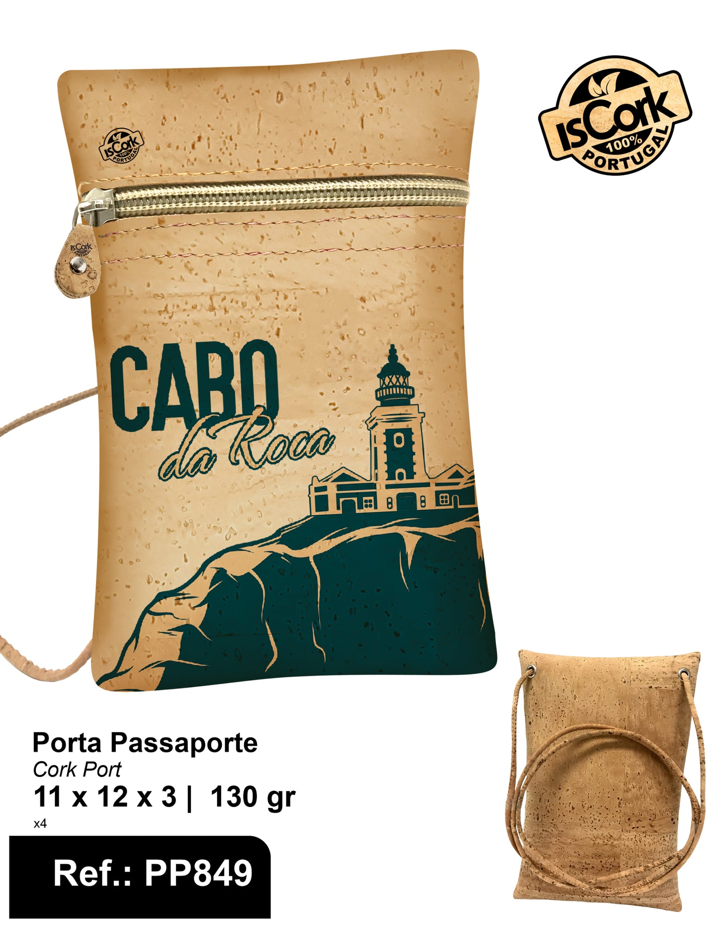 Porta Passaporte Cabo da Roca I-130