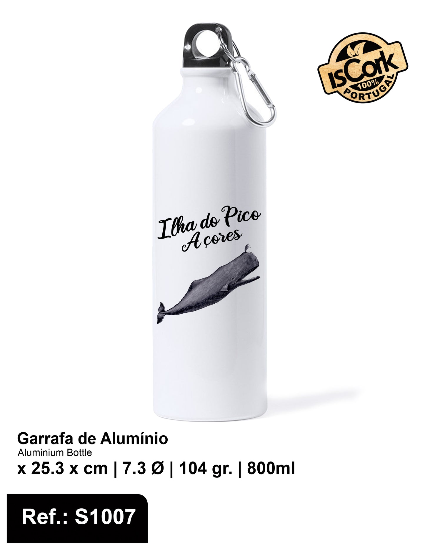 Garrafa Alumínio Ilha Pico G951