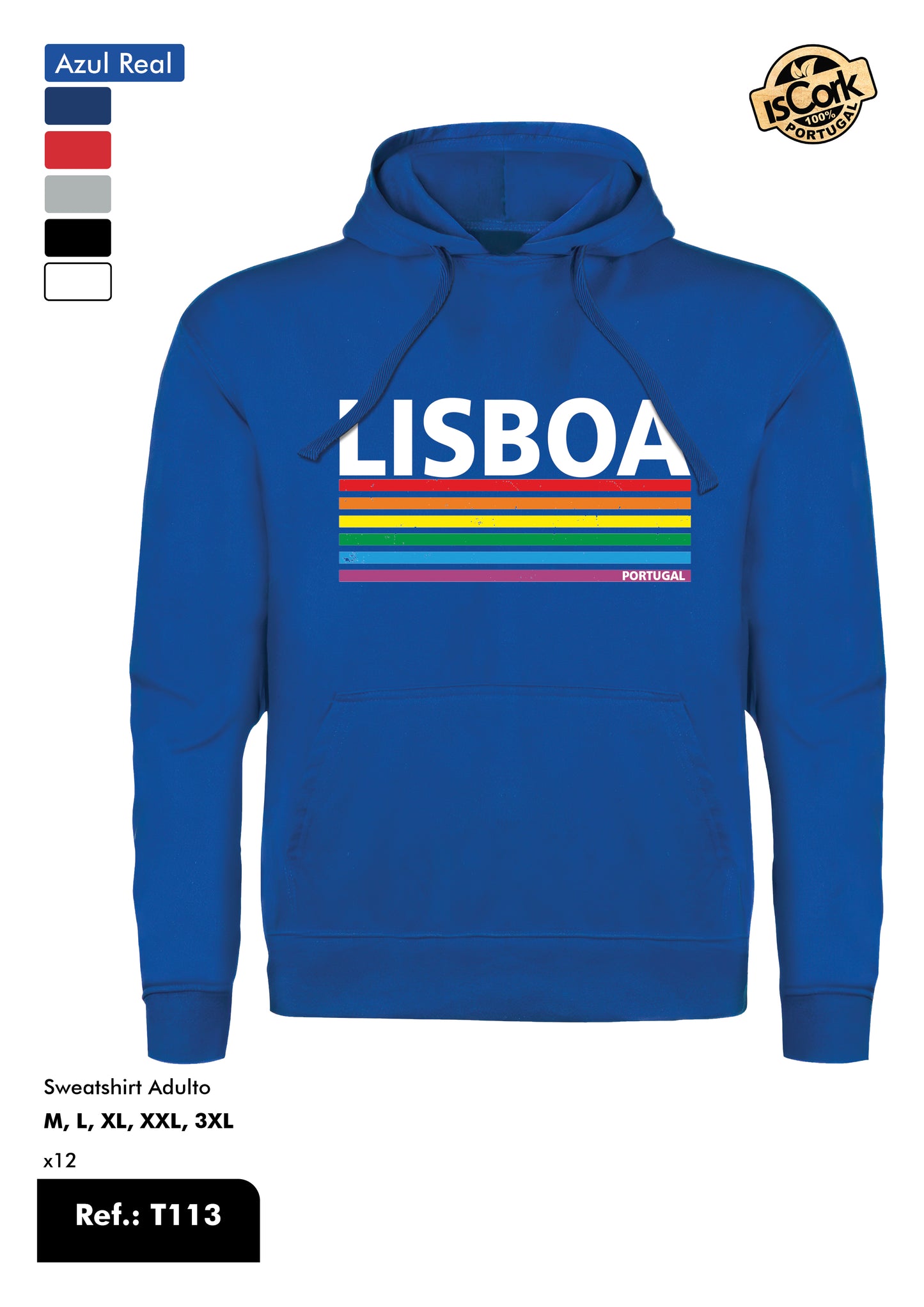Sweatshirt Adulto - Ref. T113