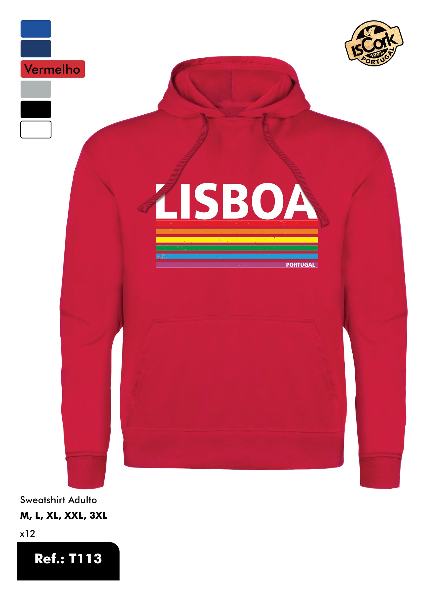 Sweatshirt Adulto - Ref. T113