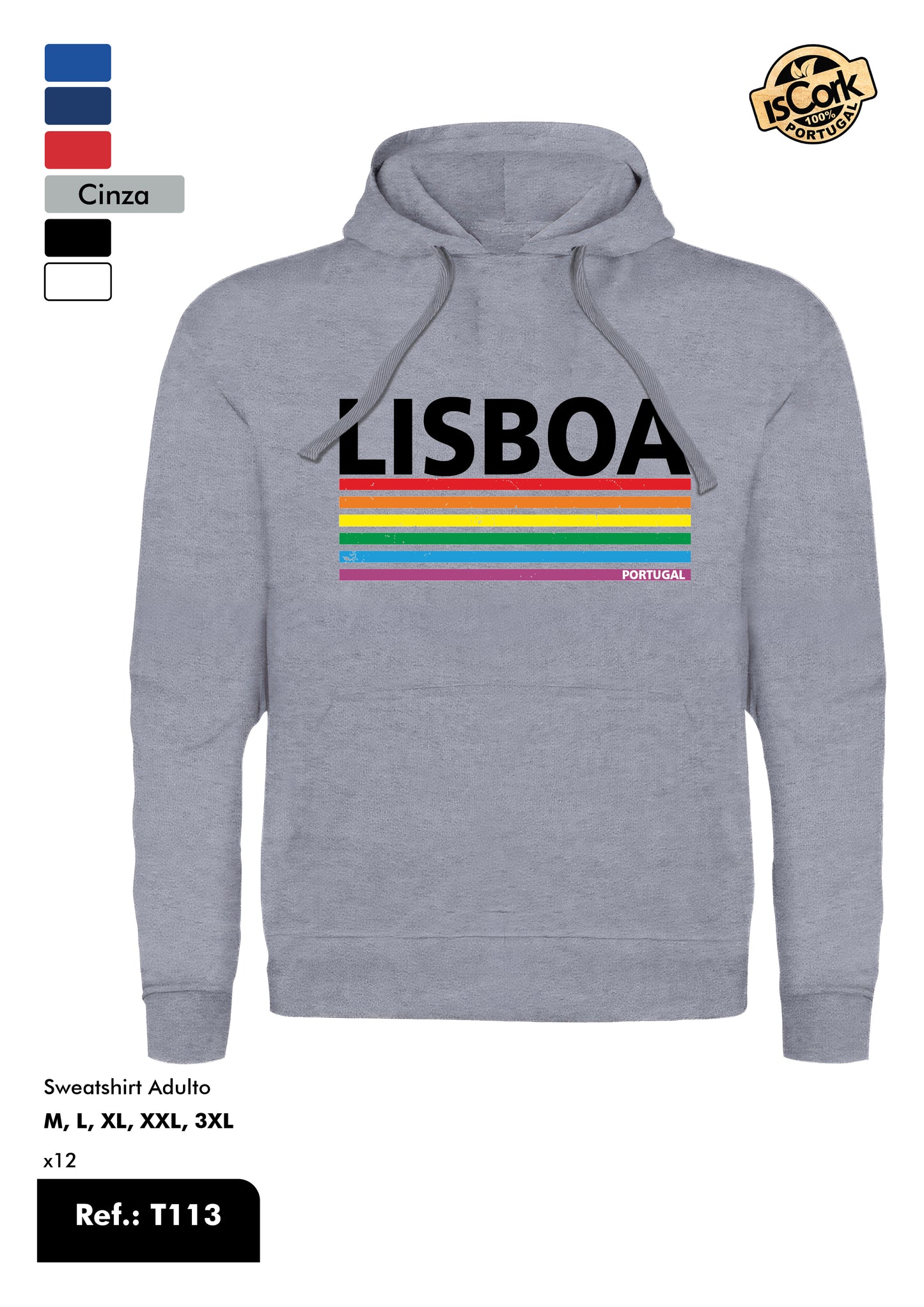 Sweatshirt Adulto - Ref. T113