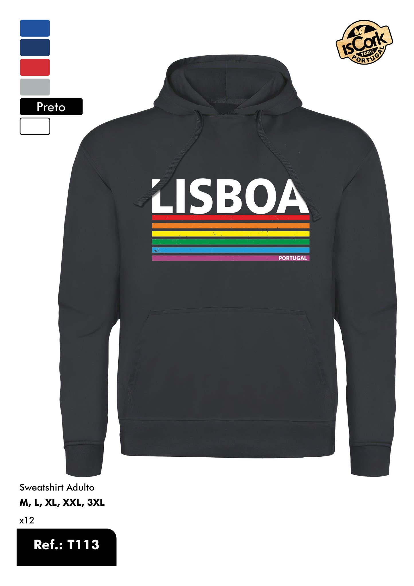 Sweatshirt Adulto - Ref. T113