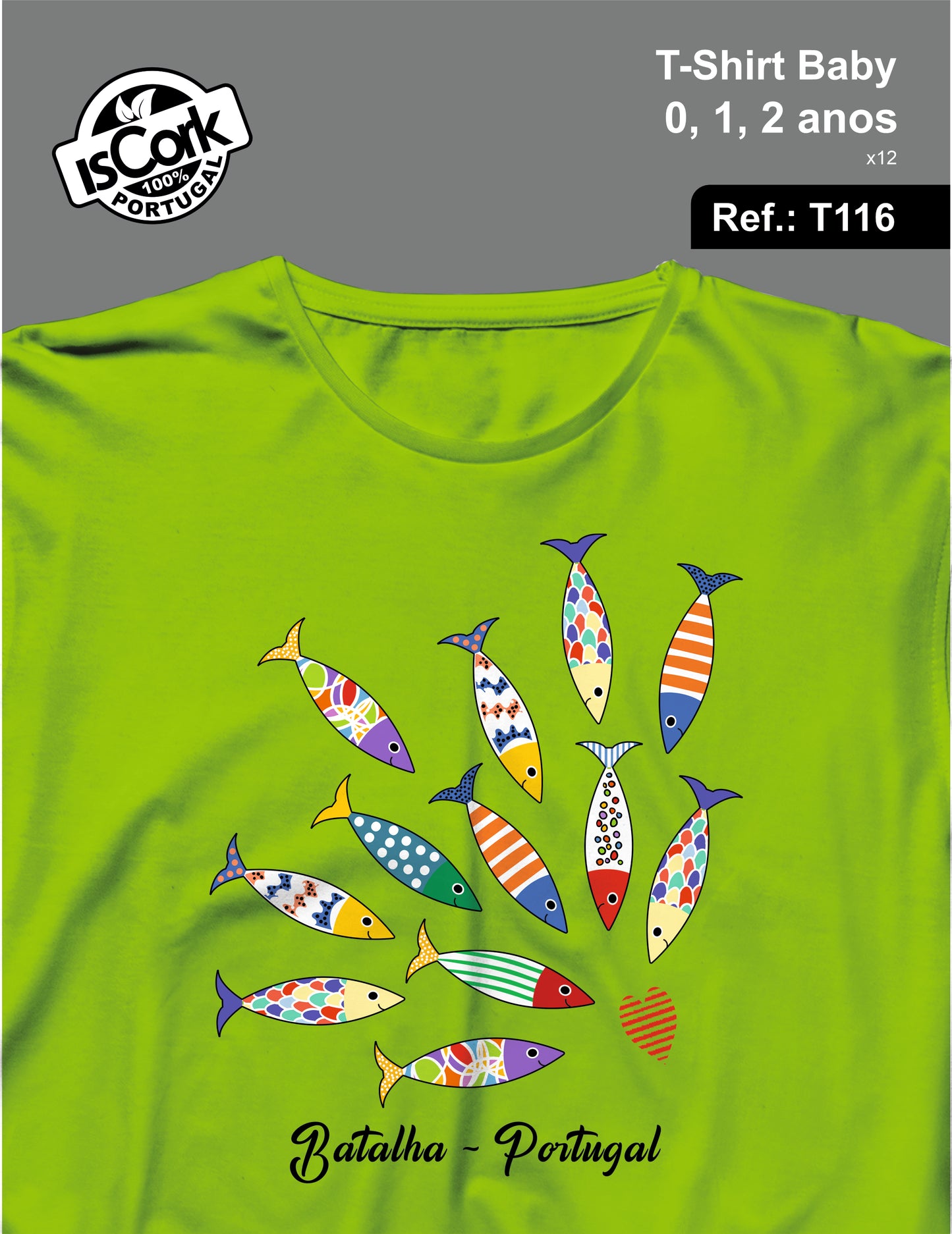 T-Shirt Baby Batalha G712
