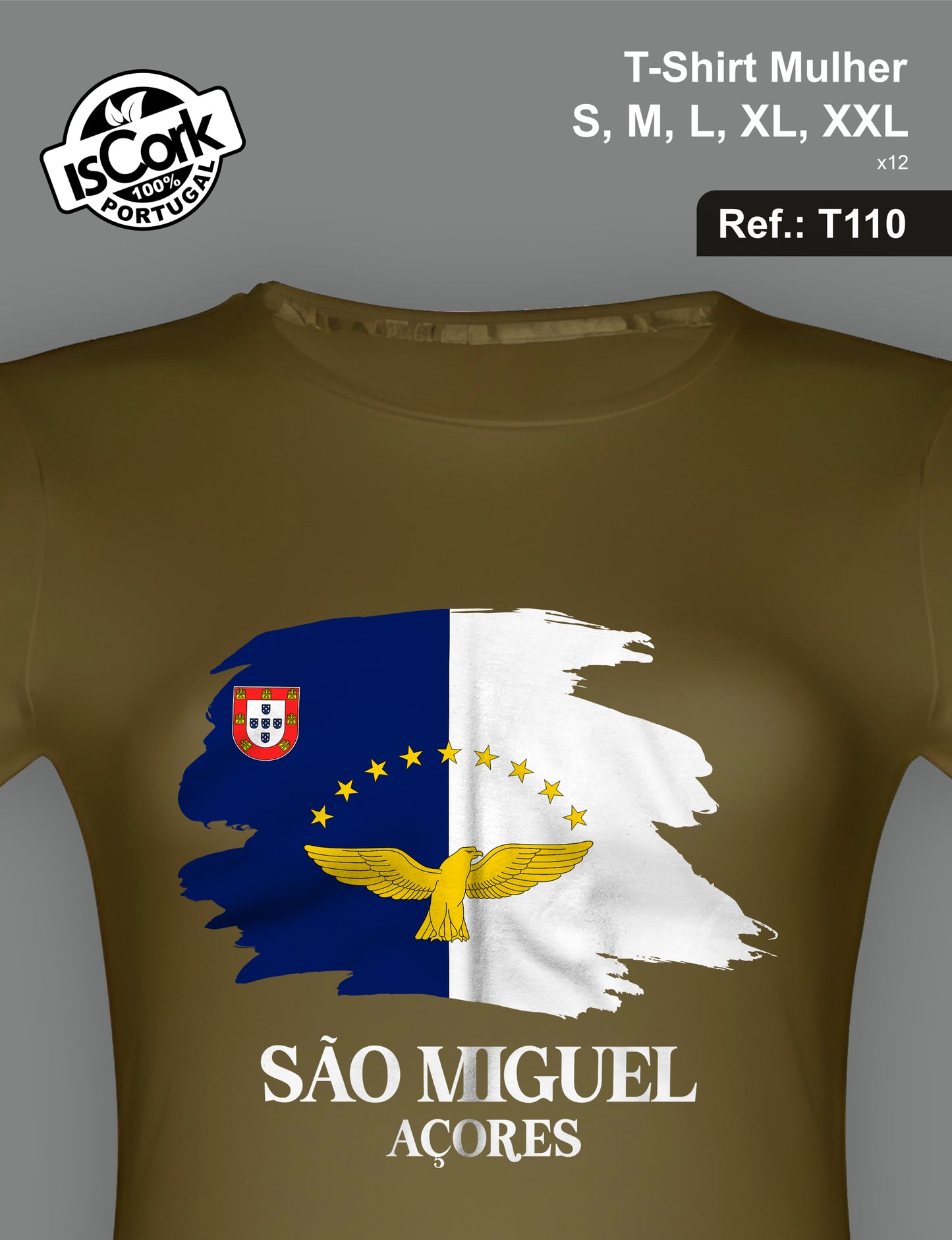 T-shirt Woman São Miguel T203