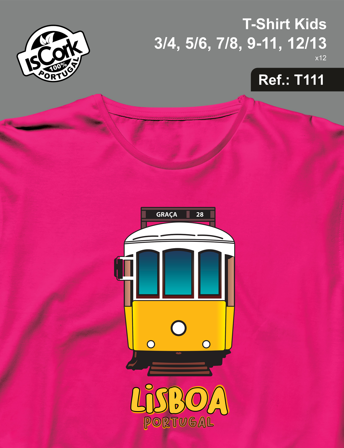 T-Shirt Kids Lisboa T27