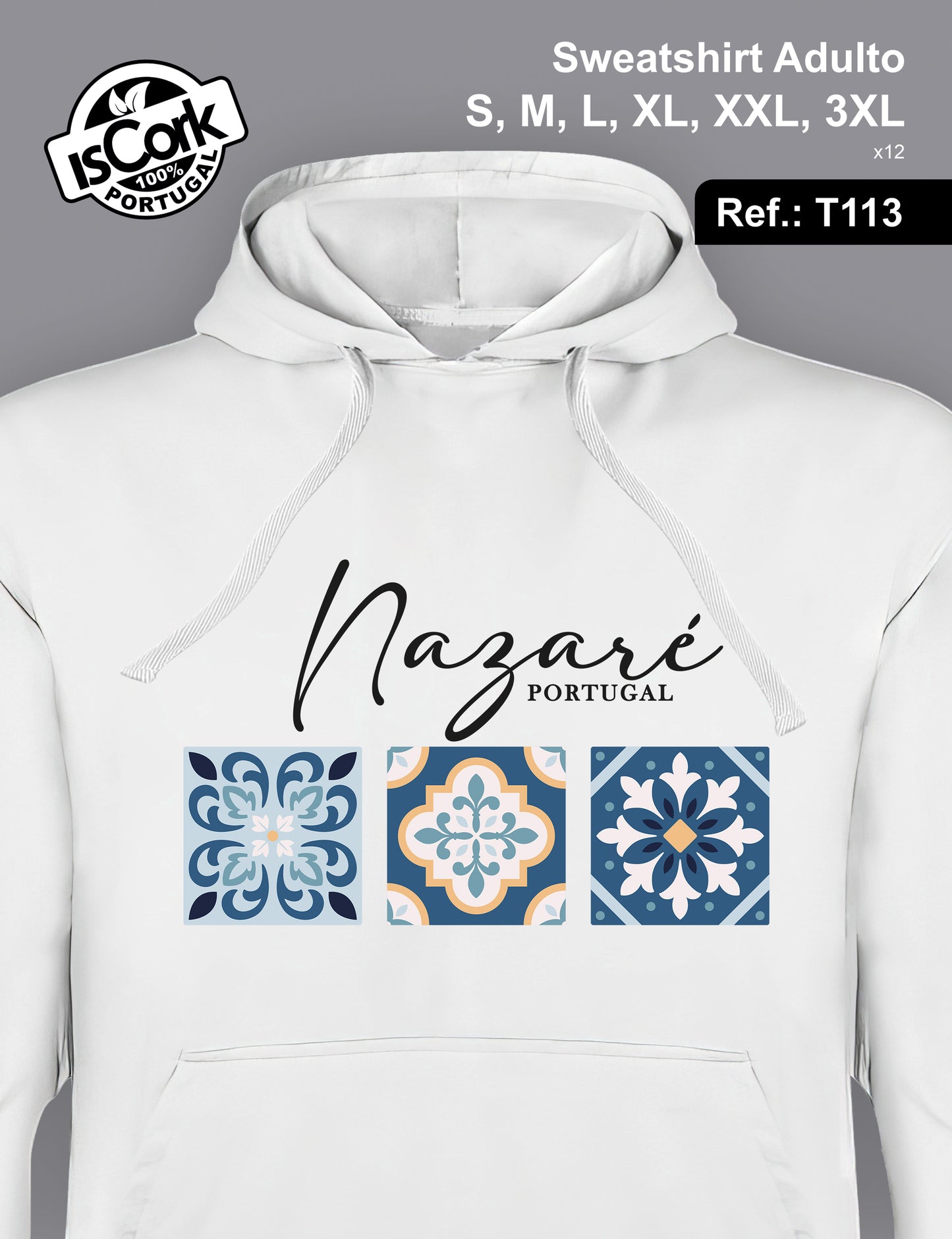 Sweatshirt Adulto Nazaré G1003