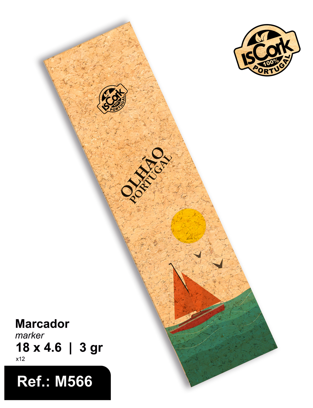 Marcador Retangular Olhão G1017
