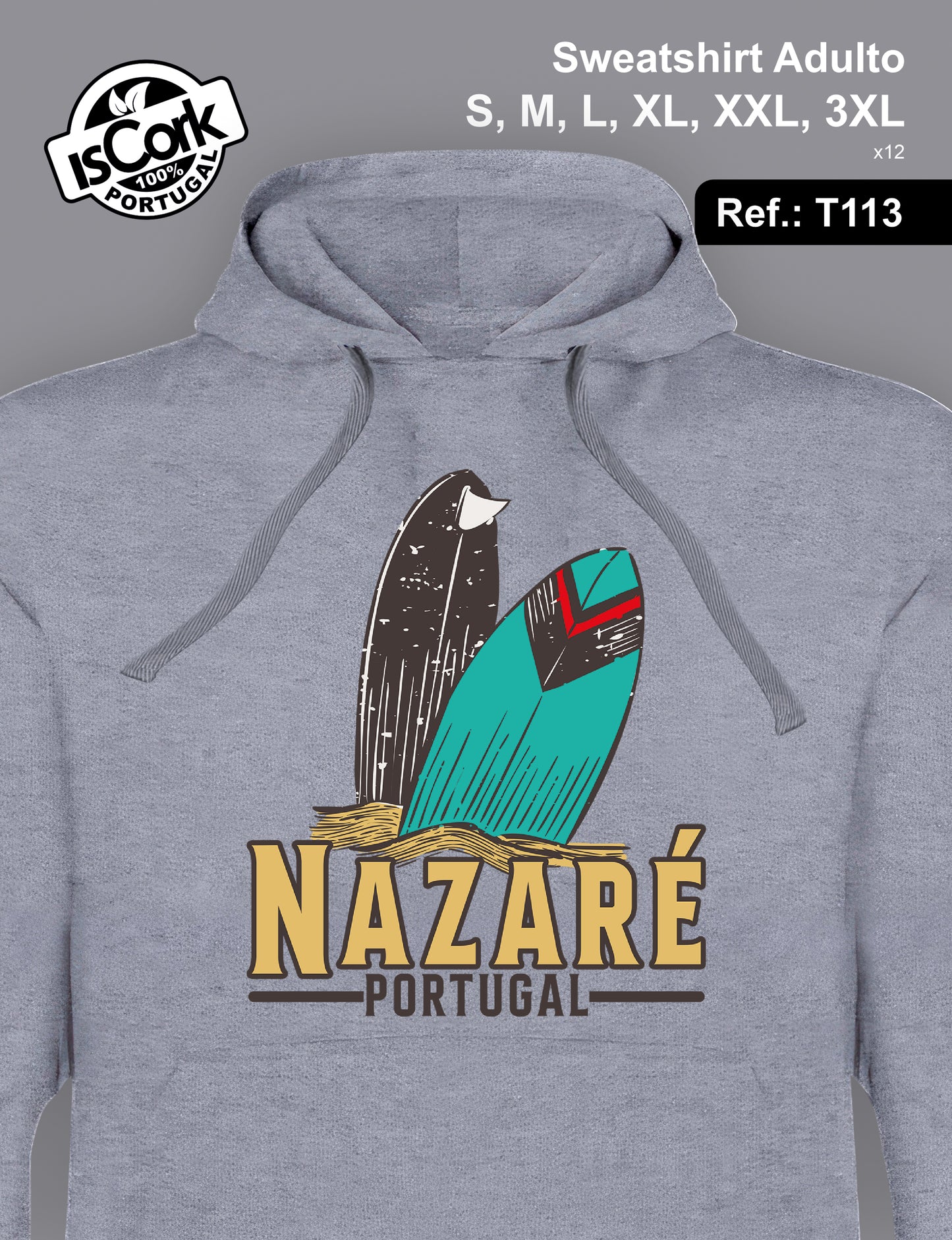 Sweatshirt Adulto Nazaré G1094