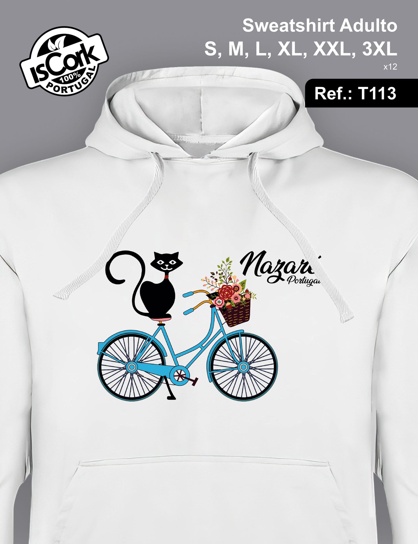 Sweatshirt Adulto Nazaré G196